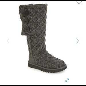 Lattice Cardy UGG boots